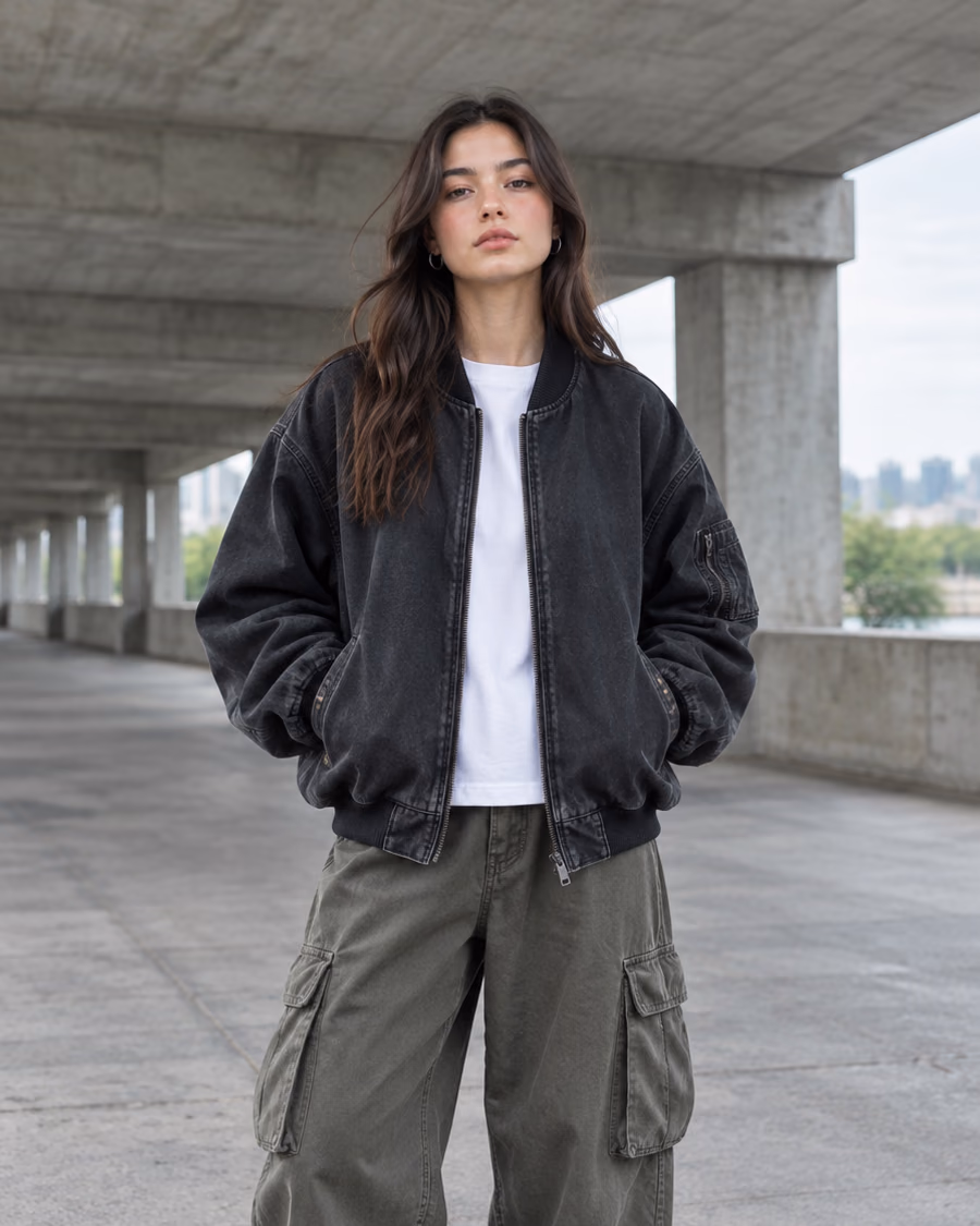 KI-generierte Streetwear-Aufnahme 1