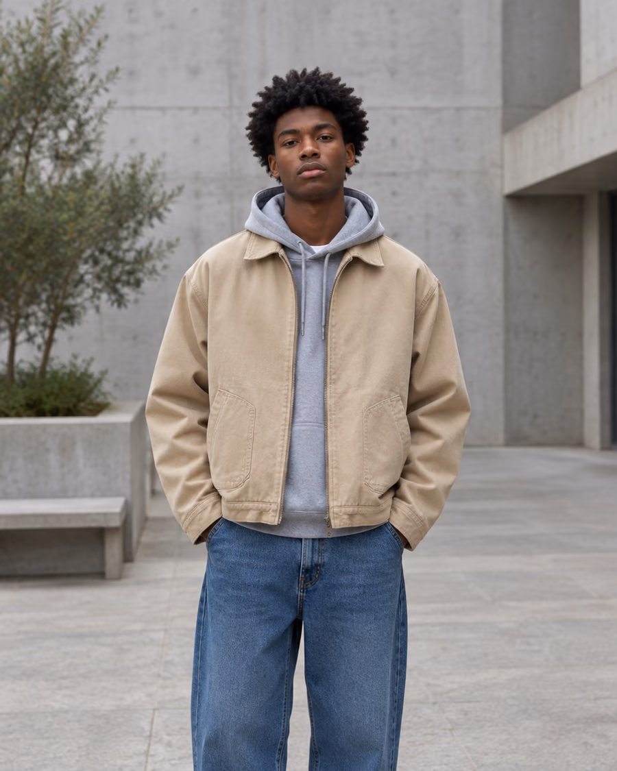 KI-generierte Streetwear-Aufnahme 2